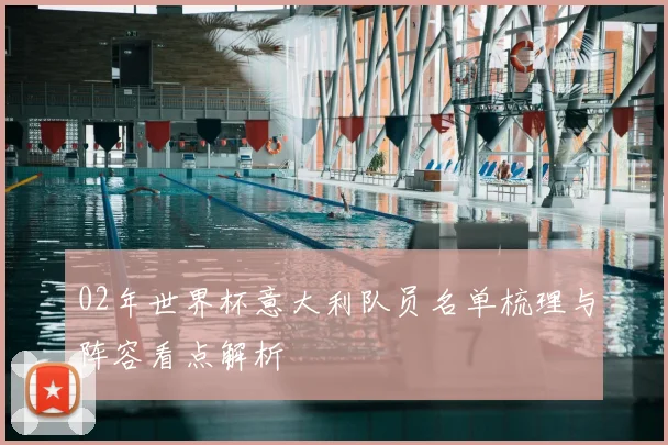 02年世界杯意大利队员名单梳理与阵容看点解析
